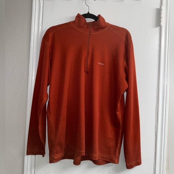 Patagonia Men's L Capilene 1/4 Zip Long Sleeve Pullover Base Layer Shirt - Picture 1 of 7